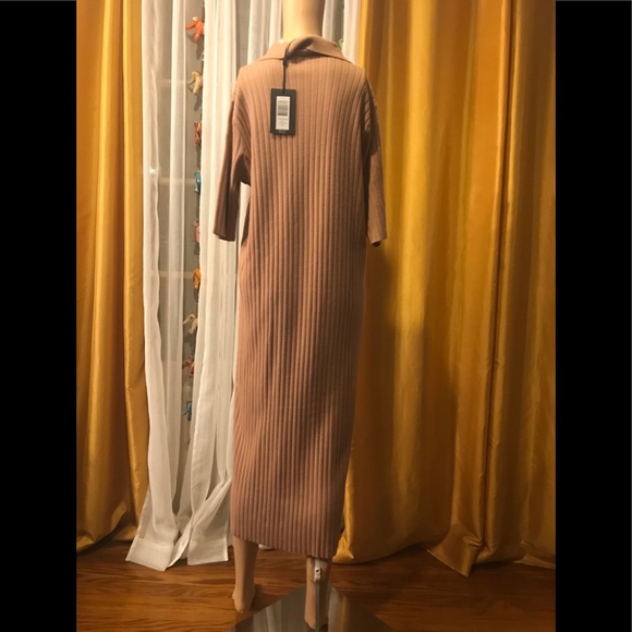 NWT Y.A.S. YASPOLINA Midi Dress LW - Picture 5 of 11